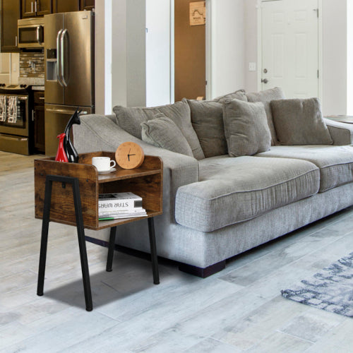 Rustic Side End Table - Fine Home Accessories