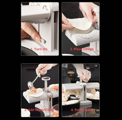 Dual Head Dough Presser Mold