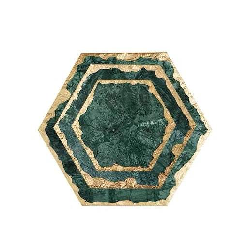 Luxe Marble Coaster Set - Fine Home Accessories