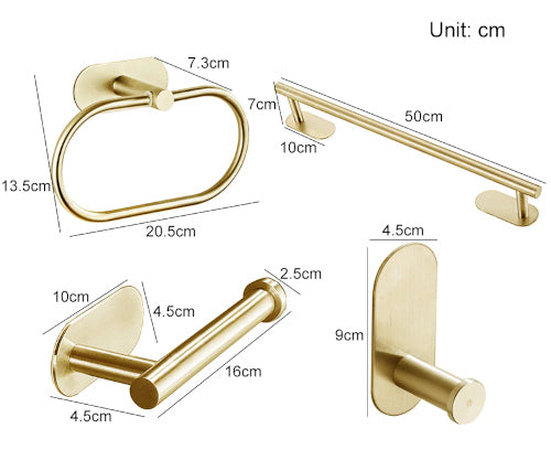 Premium Bathroom Accessories Set - Fine Home Accessories