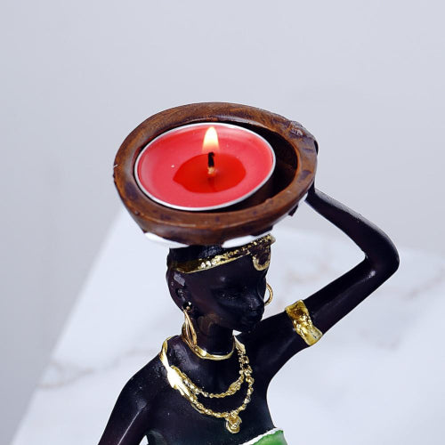 Kanto Figurine Candle Holder - Fine Home Accessories