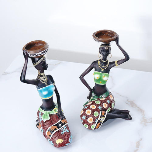 Kanto Figurine Candle Holder - Fine Home Accessories