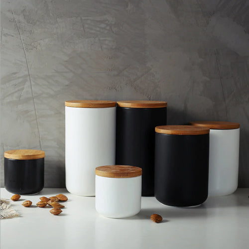 Ceramic Storage Jars - Fine Home Accessories