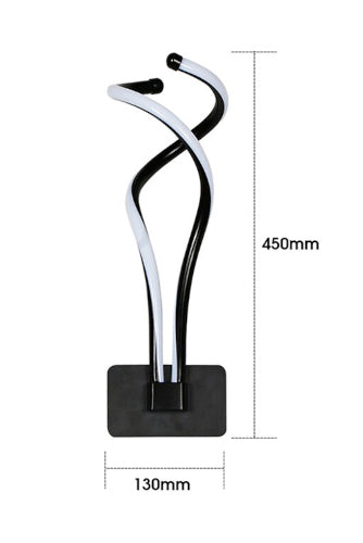 Sarmak Black Wall Sconce - Fine Home Accessories
