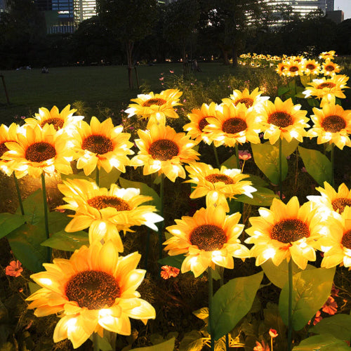 Sunflower Solar Landscape Lights - Fine Home Accessories