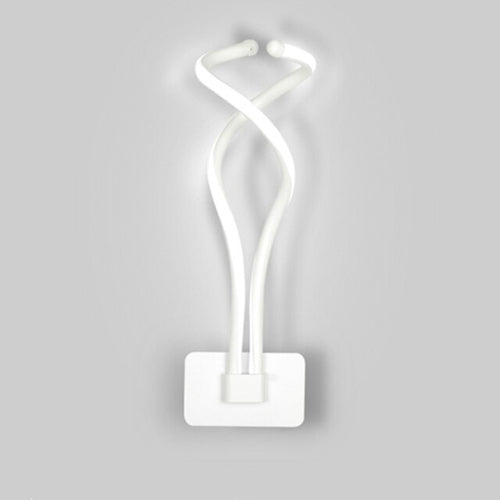 Sarmak White Wall Sconce - Fine Home Accessories