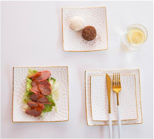 Luxe Bone China Plate - Fine Home Accessories