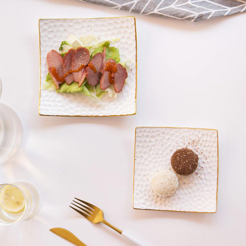 Luxe Bone China Plate - Fine Home Accessories