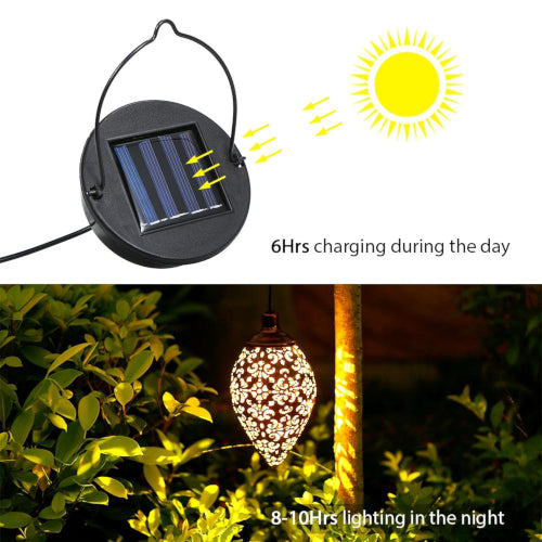 Dewdrop Solar Lantern - Fine Home Accessories