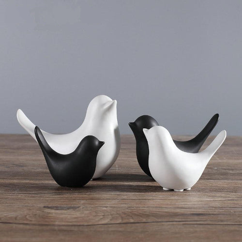 Aves Ceramic Figurines - Fine Home Accessories