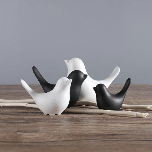 Aves Ceramic Figurines - Fine Home Accessories