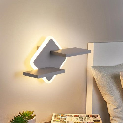 Luminate Wall Light & Shelf - Fine Home Accessories