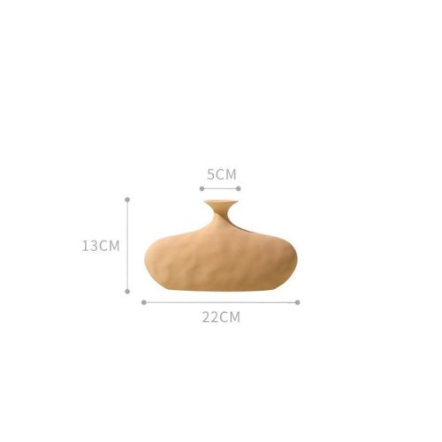 Handcrafted Modern Ceramic Vase - Fine Home Accessories