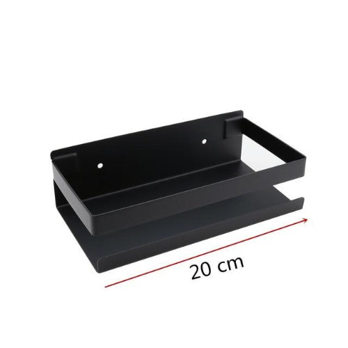 Matte Black Wall Shelf - Fine Home Accessories