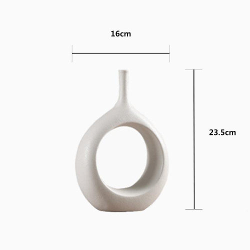 Modern Ornamental Ceramic Vase - Fine Home Accessories