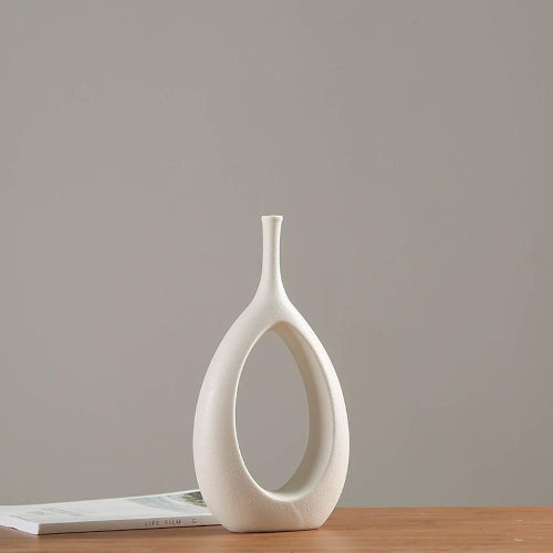 Modern Ornamental Ceramic Vase - Fine Home Accessories