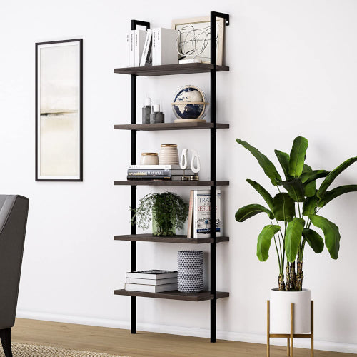 5-Tier Contemporary Ladder Shelf - Fine Home Accessories