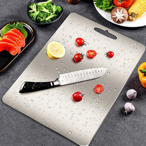 Premium Stainless Steel Cutting Board - Fine Home Accessories