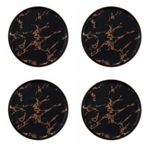 Deluxe Marbleized Dinnerware Set - 10" - Fine Home Accessories