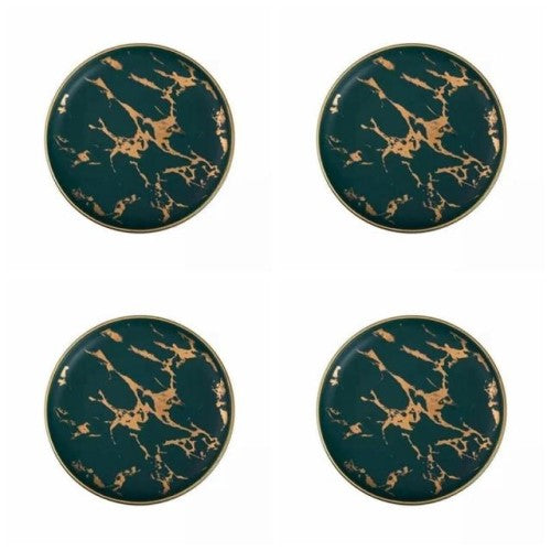 Deluxe Marbleized Dinnerware Set - 10" - Fine Home Accessories