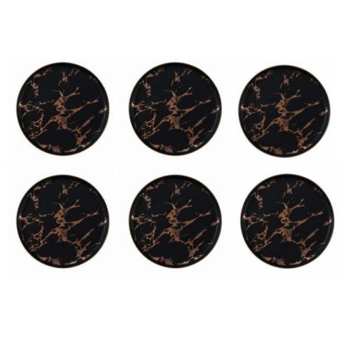 Deluxe Marbleized Dinnerware Set - 10" - Fine Home Accessories