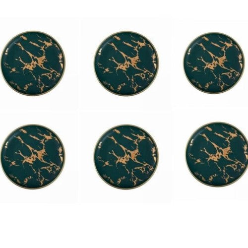 Deluxe Marbleized Dinnerware Set - 10" - Fine Home Accessories