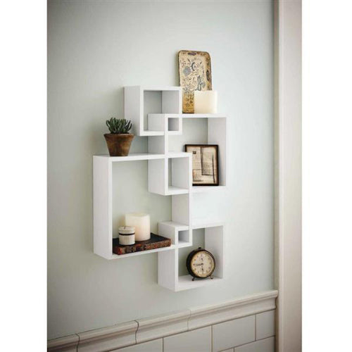The Interlock Decorative Wall Shelf - Fine Home Accessories