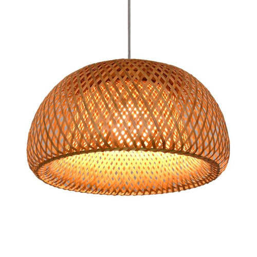 Contemporary Rattan Chandelier Light - Fine Home Accessories