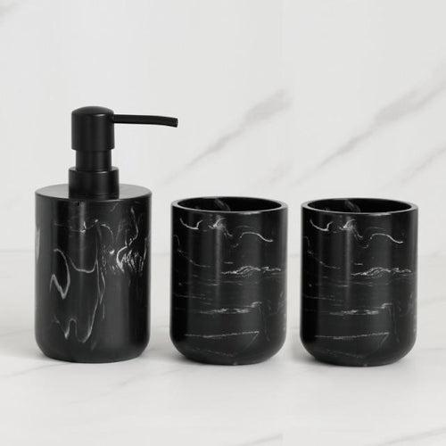 Deluxe Resin Bathroom Accessory Set - Fine Home Accessories
