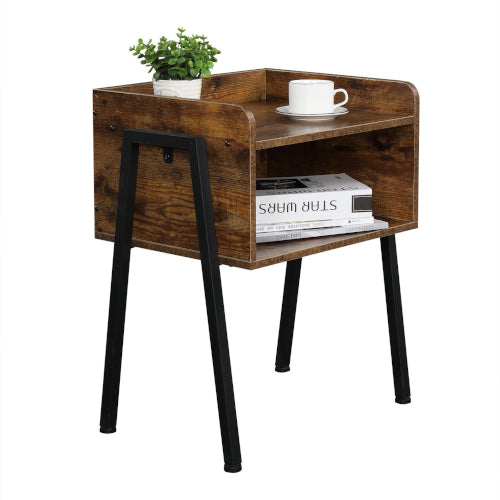 Rustic Side End Table - Fine Home Accessories