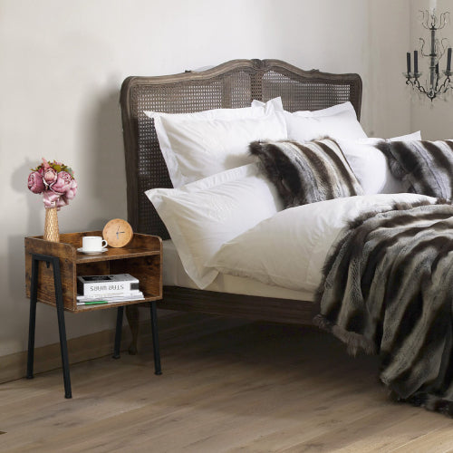 Rustic Side End Table - Fine Home Accessories