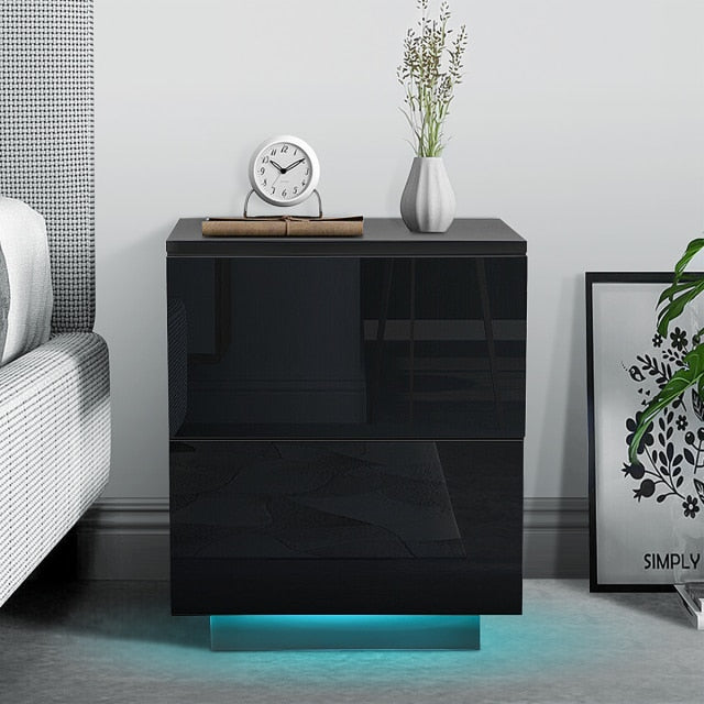 Deluxe Drawer Nightstand - Fine Home Accessories