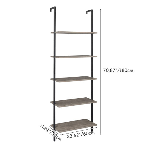 5-Tier Contemporary Ladder Shelf - Fine Home Accessories