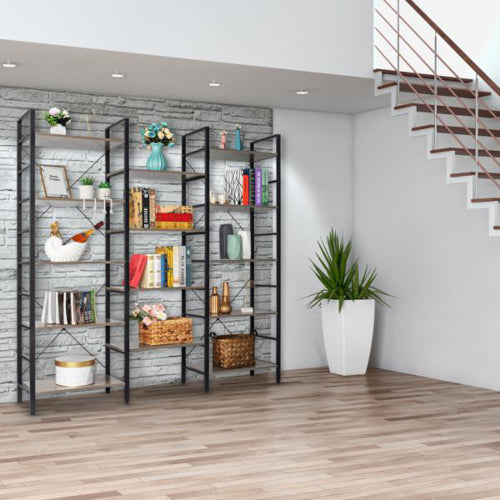 5-Tier Vintage Trio Bookshelf - Fine Home Accessories