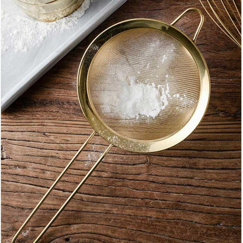 Golden Stainless Steel Sifter Set - Fine Home Accessories