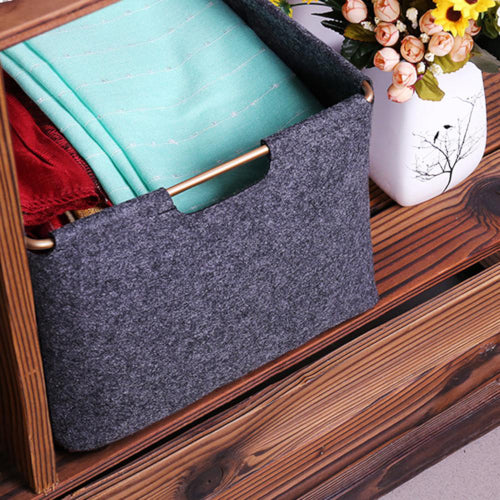 Feutre Storage Basket - Fine Home Accessories