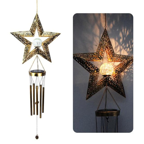 Celestial Solar Wind Chimes - Fine Home Accessories