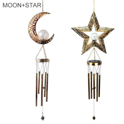 Celestial Solar Wind Chimes - Fine Home Accessories