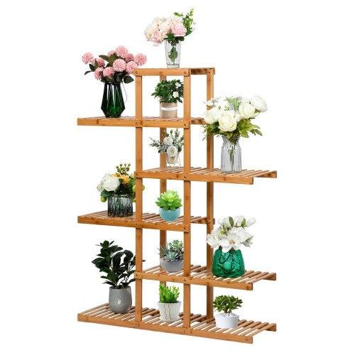 6-Tier Bamboo Plant Stand - Fine Home Accessories