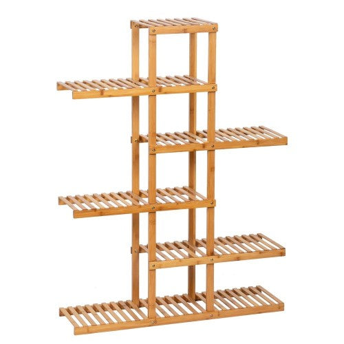 6-Tier Bamboo Plant Stand - Fine Home Accessories