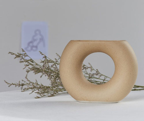 Hollow Ceramic Vase - Fine Home Accessories