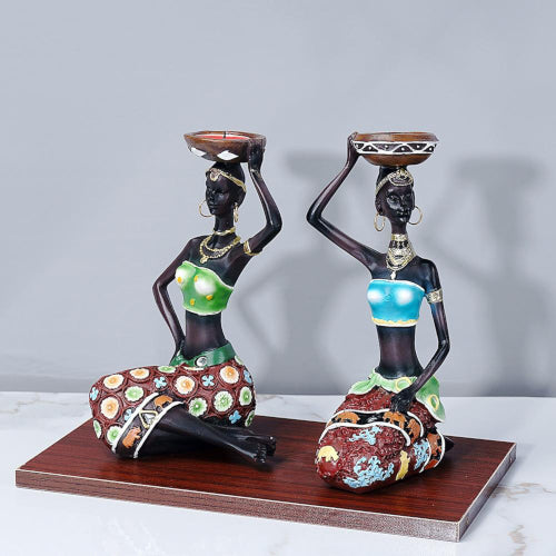 Kanto Figurine Candle Holder - Fine Home Accessories