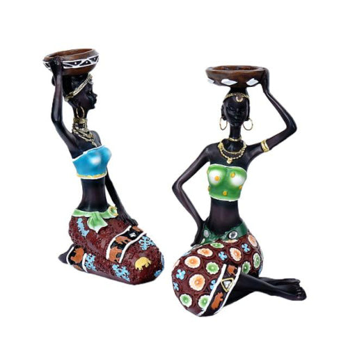 Kanto Figurine Candle Holder - Fine Home Accessories