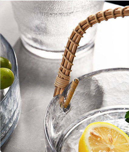 Glass Container With Handle - Fine Home Accessories