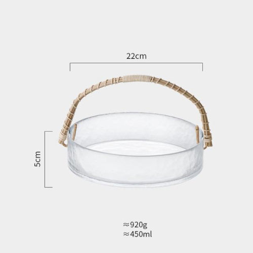 Glass Container With Handle - Fine Home Accessories