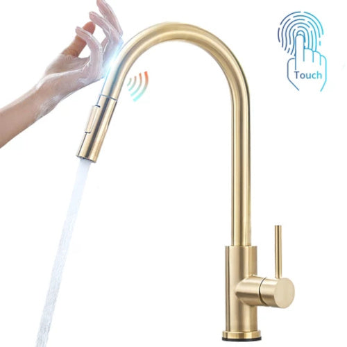 Premium Smart Touch Pull-Down Kitchen Faucet