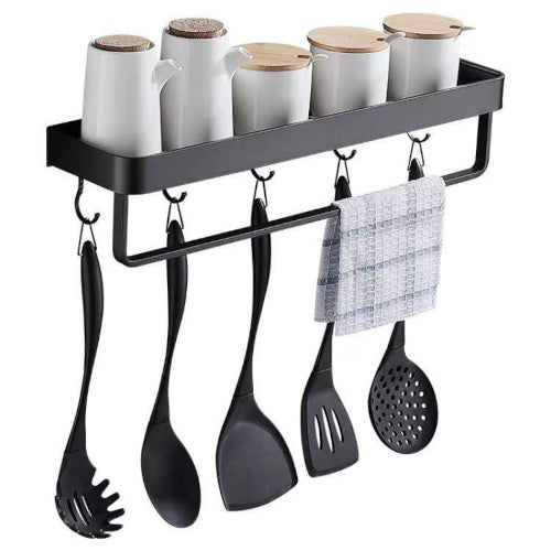 Designe Wall Shelf With Towel Rail - Fine Home Accessories