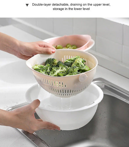 Silen Dual Swivel Colander