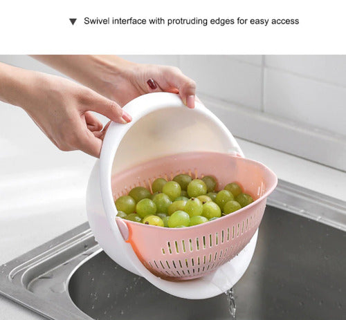 Silen Dual Swivel Colander