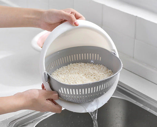 Silen Dual Swivel Colander